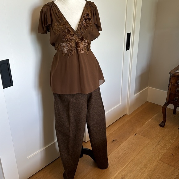 Vintage DKNY wool blend trousers - Picture 4 of 4